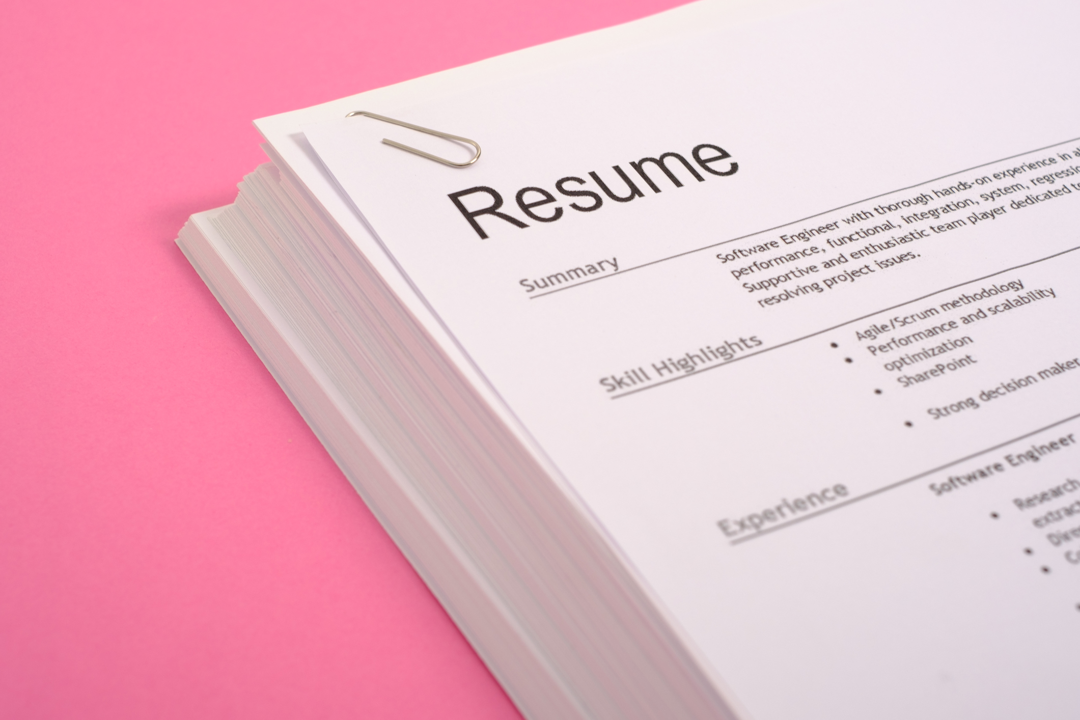 What Your Resume Says About YOU